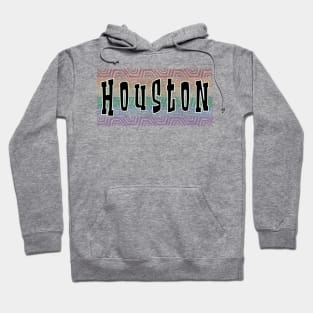 LGBTQ PATTERN AMERICA HOUSTON Hoodie